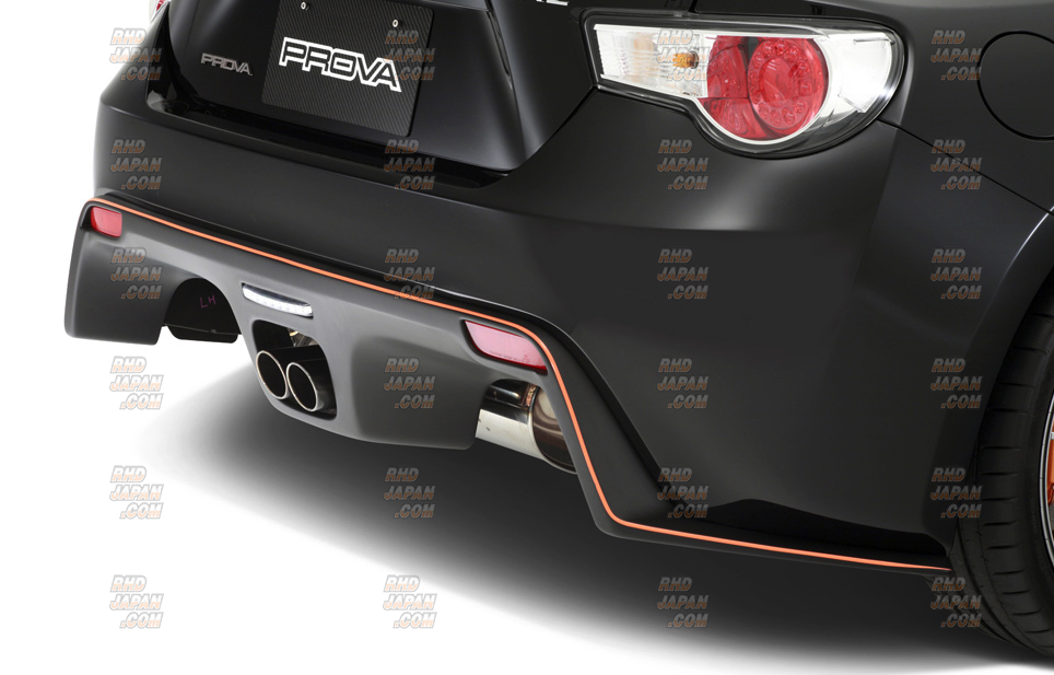 DAMD Prova Collaboration Black Edition Rear Under Diffuser Matt